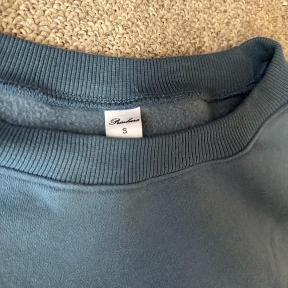 Blue Sweatshirt and Shorts Set - Picture 4 of 4